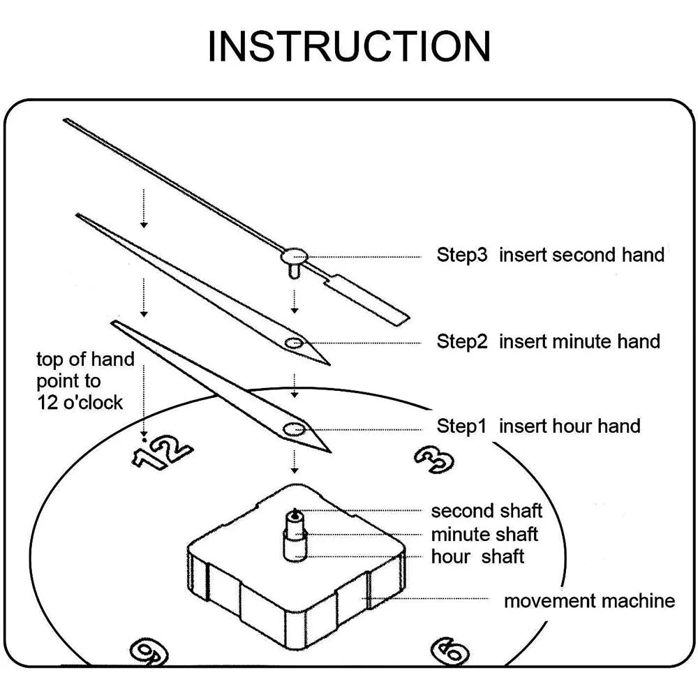 Modern Wall Clocks 3D DIY
