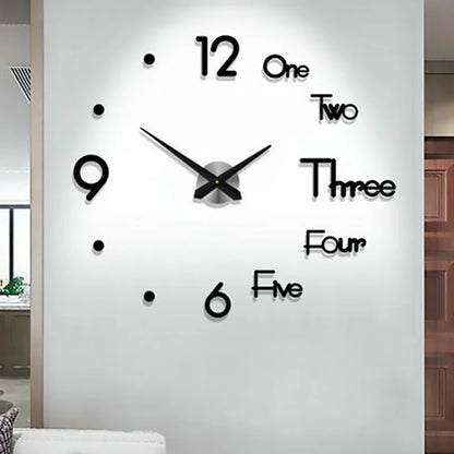 Modern Wall Clocks 3D DIY