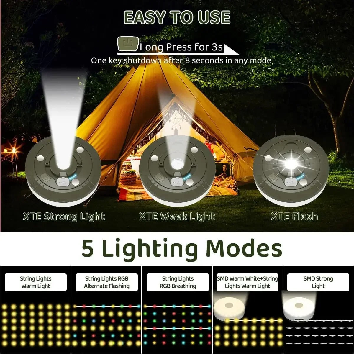 Camping Light String