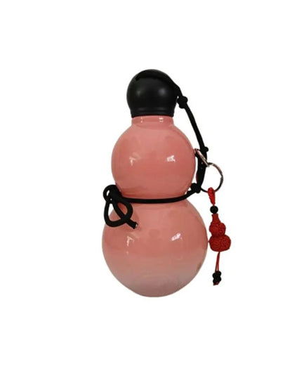 Gourd Sports Water Bottle Vintage Chinese Retro-Inspired Gourd Water Bottle